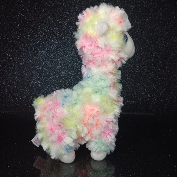 Ty Beanie Babies Lola the Rainbow Llama Plush. - Picture 3 of 10